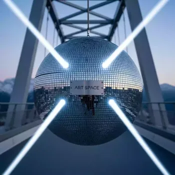 Аренда Шар зеркальный 1,5 м в Skypark Sochi — ART SPACE