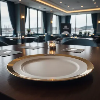 Аренда Тарелка подстановочная Freda Gold 33 см в Imeretinskiy Hotel — ART SPACE