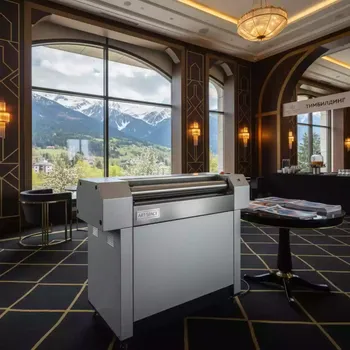 Аренда Рулонный ламинатор Guangming SFML 920A в Golden Tulip Rosa Khutor — ART SPACE