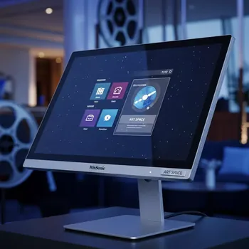 Аренда Монитор сенсорный настольный 19 дюймовый WinSonic L1983 в Mövenpick Hotel — ART SPACE