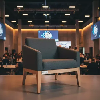 Аренда Кресло Форест серое в VK Stadium Sirius — ART SPACE