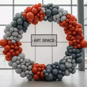 Аренда Фотозона круглая из шаров в ледовой арене «Шайба» — ART SPACE
