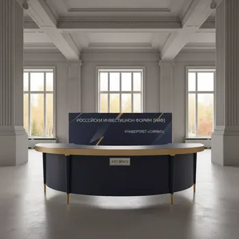 Аренда Стол полукруглый 1810х895 мм в Университете «Сириус» — ART SPACE
