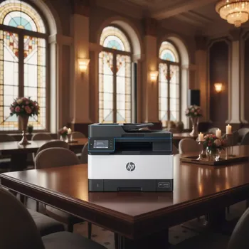 Аренда Принтер HP Color LaserJet Enterprise M555dn в банкетном зале «Дельфин» — ART SPACE