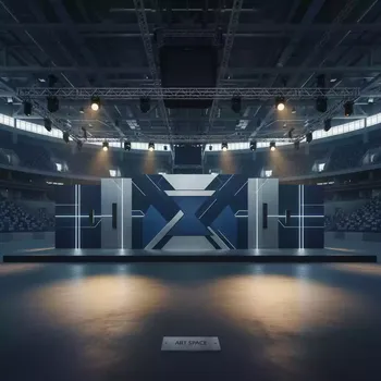 Аренда Пресс волл EMS XL в Ледовом дворце «Айсберг» — ART SPACE