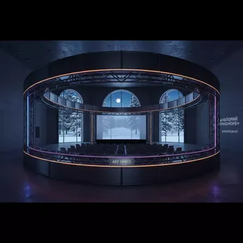 Аренда Конструкции выставочные POP UP для Emergn в санатории «Черноморье» — ART SPACE