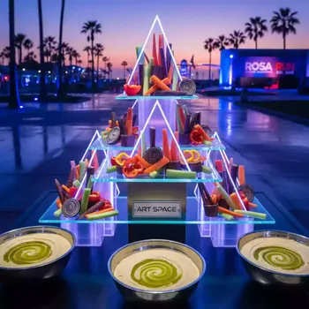 Аренда Крудите с хумусом в пляжном клубе Del Mar — ART SPACE