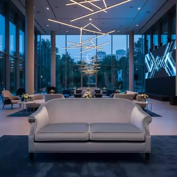 Аренда Диван двухместный Andrian silver blue в Rodina Grand Hotel & SPA — ART SPACE