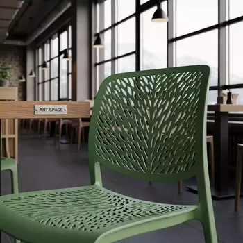 Аренда Стул пластиковый Mentha Go Green в ресторане «Магеллан» — ART SPACE