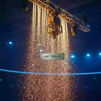 Аренда Генератор холодных искр Showlight Spark Fall Machine 400W в VK Stadium Sirius — ART SPACE