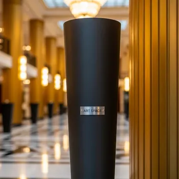 Аренда Кашпо Prosperplast Tubus Slim 27,15 л антрацит в Courtyard by Marriott Sochi — ART SPACE