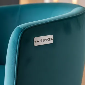 Аренда Стул Париж велюр Velutto каркас RAL в ресторане «La Terrazza» — ART SPACE