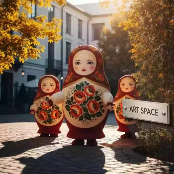 Аренда Костюмы матрешки в Boutique Hotel PORTUM 1905 — ART SPACE