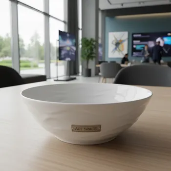 Аренда Салатник Элит Шиппи белый диаметр 210 мм в Bridge Resort — ART SPACE