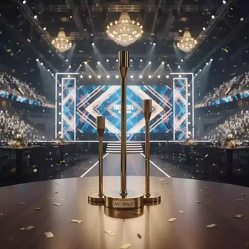 Аренда Набор подсвечников Лори золотого цвета в VK Stadium Sirius — ART SPACE