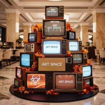 Аренда Фотозона из ретро ТВ в ресторане «Sanremo» — ART SPACE
