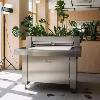Аренда Крышкоделательный аппарат Vektor SK950A в ресторане «Сыроварня» — ART SPACE