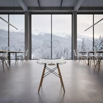 Аренда Стул дизайнерский Eames стиль DSW PC в Delta Sirius — ART SPACE
