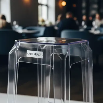 Аренда Табурет барный Ghost в ресторане «Магеллан» — ART SPACE