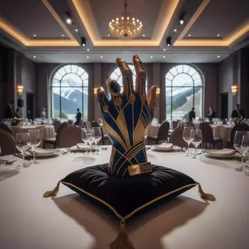 Аренда Декорация на Хэллоуин оторванная кисть в Rixos Krasnaya Polyana — ART SPACE