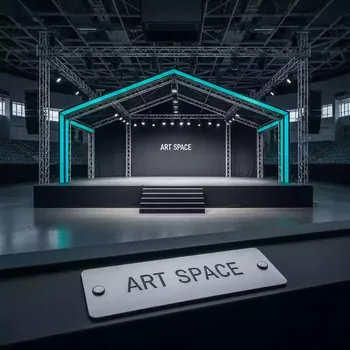 Аренда Сцена с крышей 8х6 м в ледовой арене «Шайба» — ART SPACE