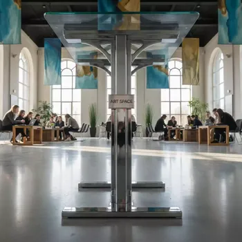 Аренда Подстолье 1278EM хром в Red Arena — ART SPACE