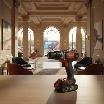 Аренда Шуруповерт аккумуляторный ударный Makita DHP458RFE в Mövenpick Hotel — ART SPACE