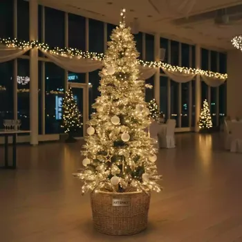 Аренда Елка с подсветкой в санатории «Черноморье» — ART SPACE