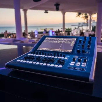 Аренда Пульт световой Chamsys Magic Q в пляжном клубе Del Mar — ART SPACE
