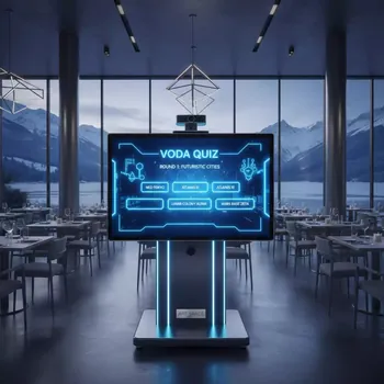 Аренда Доска интерактивная NexTouch NextWall Pro 78 в ресторане «Voda» — ART SPACE