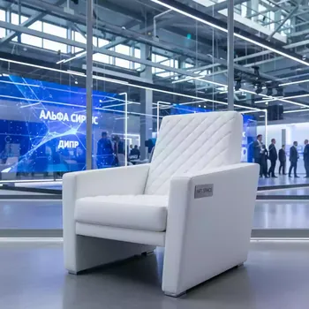 Аренда Кресло Diamond White белое в Alpha Sirius — ART SPACE