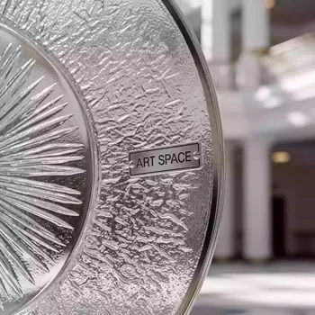 Аренда Тарелка Крисп с серебряным кантом в Radisson Blu Resort & Congress Centre — ART SPACE