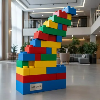 Аренда Лего гигантское в Green Flow Hotel — ART SPACE