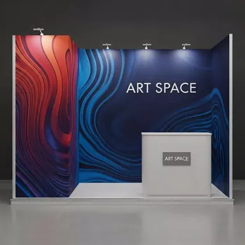 Аренда Стенд выставочный POP UP Expand Mediawall Швеция с 1 местной бокс трибуной в санатории «Октябрьский» — ART SPACE
