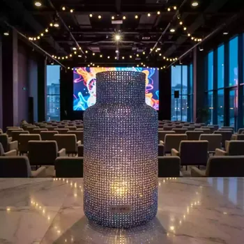Аренда Ваза напольная из стекляруса 75 см в Sport Inn Hotel & Wellness — ART SPACE