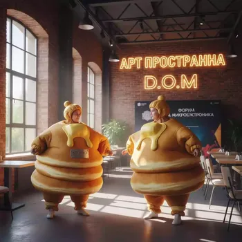 Аренда Сумо костюм Блины в ресторане «D.O.M» — ART SPACE
