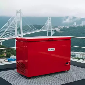 Аренда Морозильный ларь большой красный 600 л в Skypark Sochi — ART SPACE