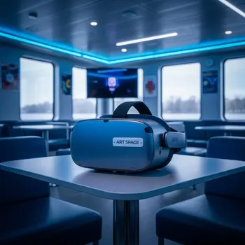 Аренда Шлем виртуальной реальности автономный DPVR P1 PRO 128 Гб на теплоходе «Дагомыс» — ART SPACE