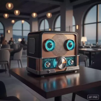 Аренда Радиоприемник Sanyo Allwave в ресторане «Магеллан» — ART SPACE