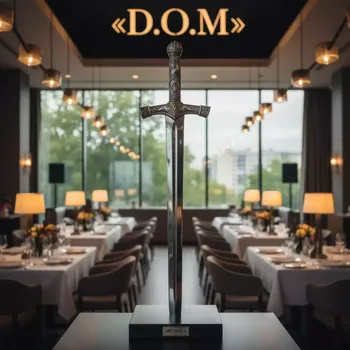 Аренда Меч богатырский армейский в ресторане «D.O.M» — ART SPACE
