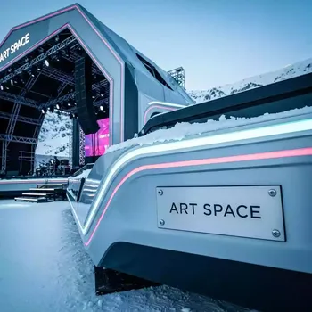 Аренда Сцена сборно разборная мобильная в Golden Tulip Rosa Khutor — ART SPACE