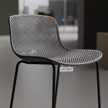 Аренда Стул полубарный пластиковый Net Stool Mini в гранд-отеле «Жемчужина» — ART SPACE