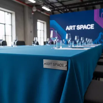 Аренда Скатерть канвас голубая в комплексе «Дагомыс» — ART SPACE