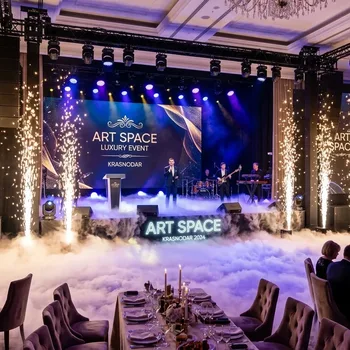 Прокат спецэффектов на мероприятие по Краснодару: премиальное шоу от ART SPACE