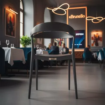 Аренда Стул металлический Stecca в ресторане «Brunello» — ART SPACE