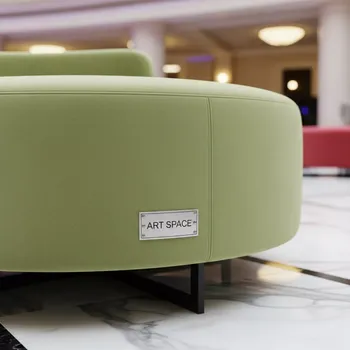Аренда Пуф light green round Shape в Imeretinskiy Hotel — ART SPACE