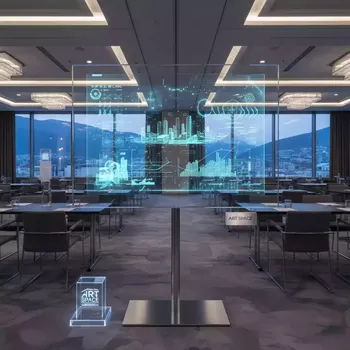 Аренда Панель интерактивная прозрачная BOE 55 OT55T A1 в Pullman Sochi Centre — ART SPACE