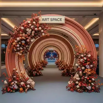 Аренда Арка свадебная круглая объемная в Radisson Collection Paradise — ART SPACE