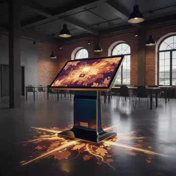 Аренда Пол тумба интерактивный InterTouch версия 5.0 Mobile Full N в этно-парке «Моя Россия» — ART SPACE