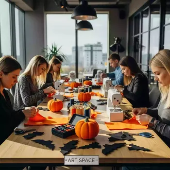 Аренда Мастер класс по созданию игрушки из фетра на Хэллоуин в Sport Inn Hotel & Wellness — ART SPACE